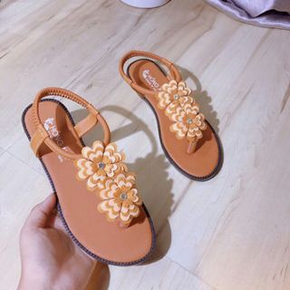 giày sandal hoa