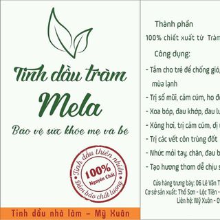 Dầu tràm Huế Mela nguyên chất