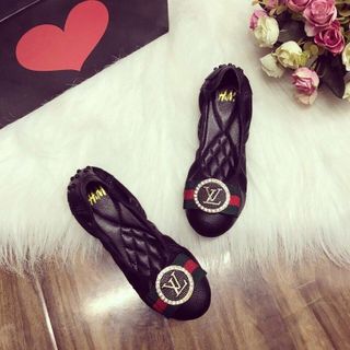 Giày búp bê nơ vl gót đinh size 35 đến 38 - G09105