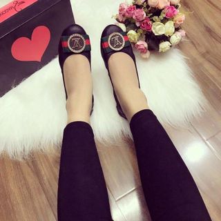 Giày búp bê nơ vl gót đinh size 35 đến 38 - G09105