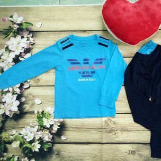 Đồ Bộ Thun Dài Tay In ARMSNI JEAN Ri 7Size 1-7T -