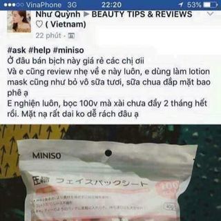Mặt nạ 100 viên nén