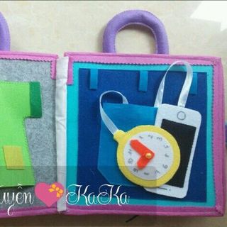 sách vải cho bé vừa học vừa chơi