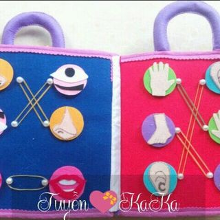 sách vải cho bé vừa học vừa chơi