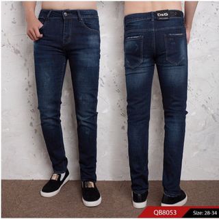 Quần jean nam co giãn body chuẩn