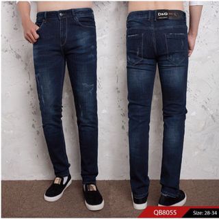Quần jean nam co giãn body chuẩn