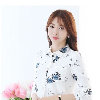 Áo Sơ Mi Hàn Quốc Hoa Tigôn