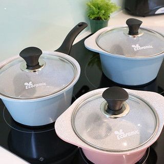 QUÁNH ĐÁ MEN CERAMIC ECORAMIC EIV18HD18CMXANH