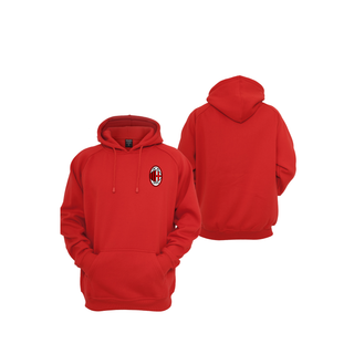 ÁO KHOÁC HOODIE AC Milan Logo ở ngực
