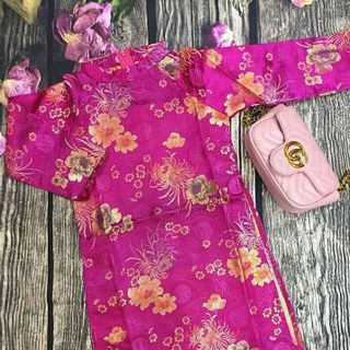 Áo dài bé trai bé gái size 6-10