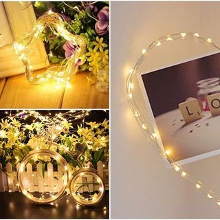 Dây đèn kẽm decor 10m đầu usb