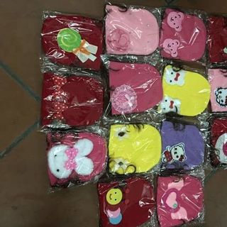 Mũ len tóc giả cho bé gái