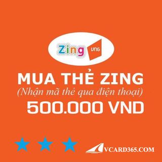 Thẻ zing 500k Thẻ zing 500000 thẻ zing 500