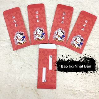 Bao lì xì Nhật Bản set 4 xấp