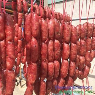Lạp xưởng tươi Cần Đước - Long An giá sỉ