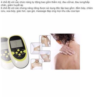 máy massage trị liệu xung điện 8 miếng dán