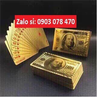 BỘ BÀI MẠ VÀNG giá sỉ