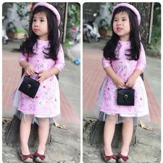 Áo dài cho bé gái