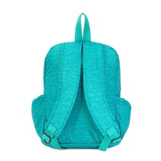 Balo Kipling nhiều ngăn tiện dụng họa tiết mới - Màu xanh