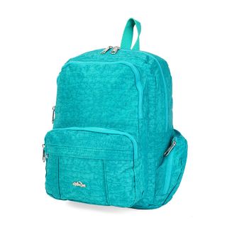 Balo Kipling nhiều ngăn tiện dụng họa tiết mới - Màu xanh