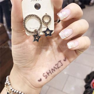 bông tai cọc cạch ngôi sao