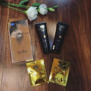 TẮM TRẮNG TINH THỂ VÀNG NANO 24k