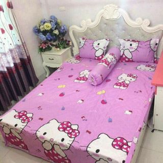 chăn ga gối 200k gồm 5 món