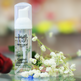 Sữa rửa mặt tạo bọt men bia Minh Lady Beauty