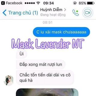 mask Collagen lavender nhật thảo