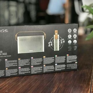 Loa NGS roller byron 360° - Kiêm sạc dự phòng