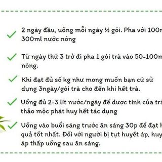 Giảm Mỡ - Trà Thảo Mộc Chiết Khấu Cao