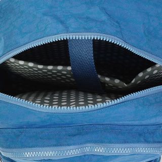 Balo Kipling nhiều ngăn - Màu xanh