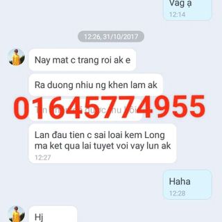 phản hồi của khách sử dụng kem hoàng cung