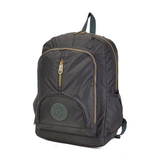 Balo laptop Kipling nhiều ngăn tiện dụng - Màu xám đậm