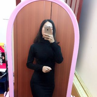 váy body len tăm