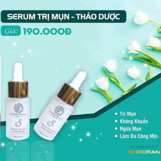 serum trị mụn thảo dược