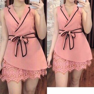 ĐẦM CÁT HÀN PHỐI REN