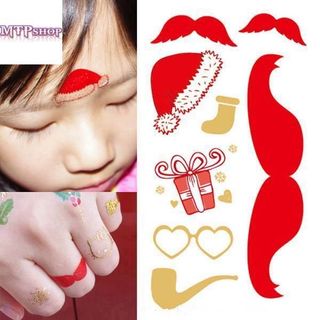 hình xăm dán noel