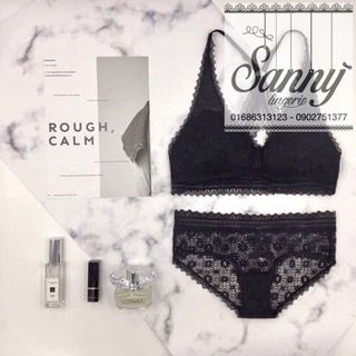 Bộ Slyvia ren bảng to không gọng