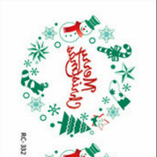 hình xăm dán noel