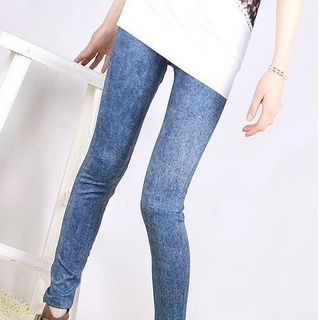 Quần Legging Giả Jean