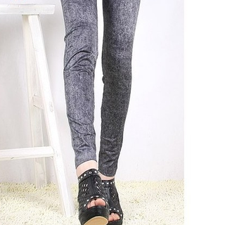 Quần Legging Giả Jean