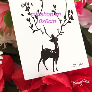 hình xăm dán noel