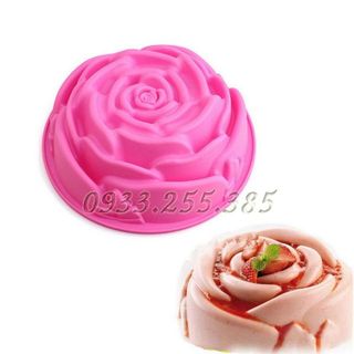 Khuôn Silicon Hoa Hồng - Mã 128