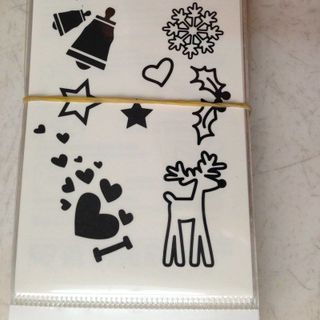 hình xăm dán noel