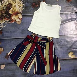 bộ quần culottes cho bé