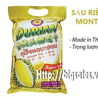 SẦU RIÊNG SẤY KHÔ MONTHONG THÁI LAN 210GR giá sỉ