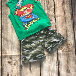 bộ thun super man