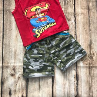 bộ thun super man