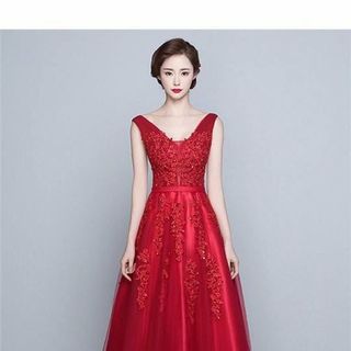ĐẦM MAXI KẾT HOA ĐÍNH ĐÁ